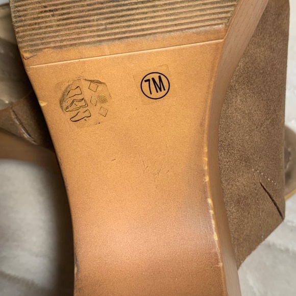 Open-Toe Clog Wedges w/ Strap - Picture 6 of 6